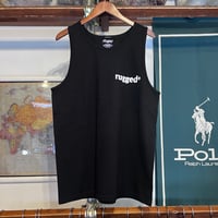 RUGGED "rugged®︎” tanktop (Black/5.6oz)