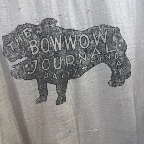 【used】BOWWOW THE BOWWOW JOURNAL GAUZE SHIRT AGED (XL)