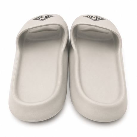 RUGGED®︎ ''rhombus Logo''Recovery Slide Sandals (Light Gray)