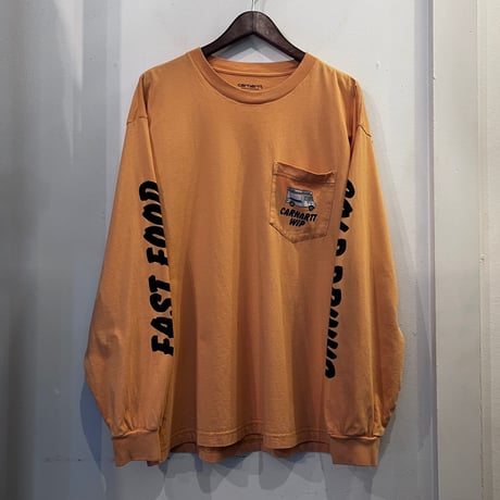 【Web限定】Carhatt WIP L/S cold drink tee(L)