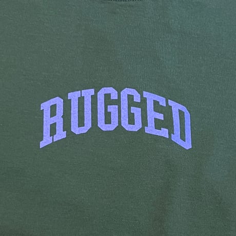 【ラス１】RUGGED ”SMALL ARCH" tee (Ivy Green/5.6oz)