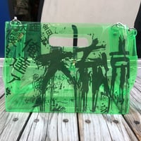 【残り僅か】AKIRA Art of Wall x nana-nana A4 Clear Bag (Green)