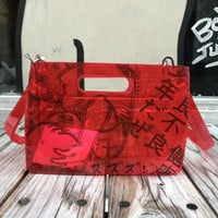 【残り僅か】AKIRA Art of Wall x nana-nana A5 Clear Bag (Red)
