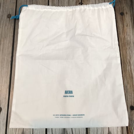 【Web限定】AKIRA Art of Wall x nana-nana A4 Clear Bag (Blue)
