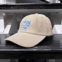 【ラス１】Manhattan Portage corduroy 6panel cap (Cream)