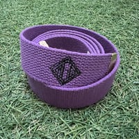 【web限定】RUGGED "rhombus logo" G.l.belt ( purple)