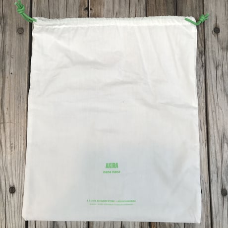 【残り僅か】AKIRA Art of Wall x nana-nana A4 Clear Bag (Green)