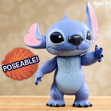 《他商品と同梱発送できません。》ディズニー実写映画 「リロ＆スティッチ」スティッチ 35cm ラージサイズ アクション・フィギュア