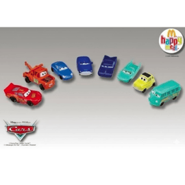 ピクサー・カーズ 20周年！2006年マクドナルド ハッピーセット 11台