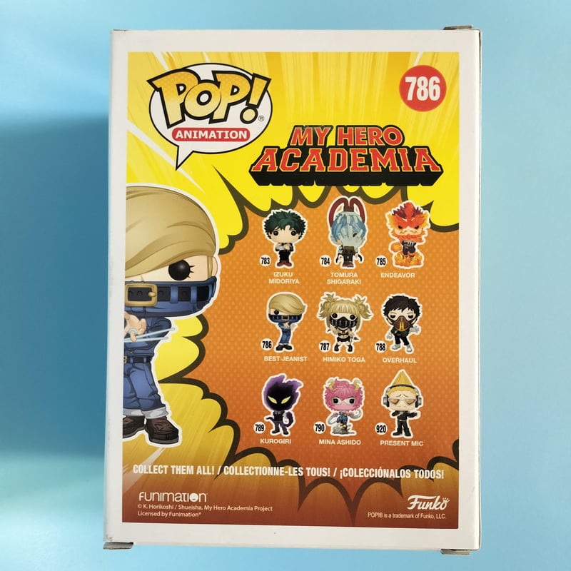 希少　新品　Funko POP!　海外限定　ヒロアカ　ベストジーニスト　ファンコ ファンコ ポップ 『僕のヒーローアカデミア』ベストジーニスト FUNKO