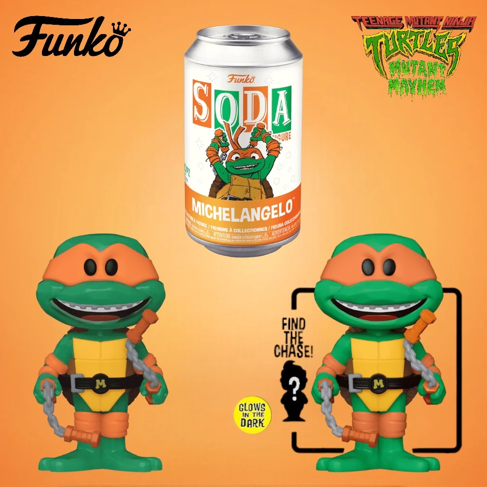未開封】 FUNKO POP TMNT タートルバン ミケランジェロ アメトイ