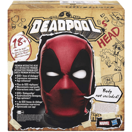 デッドプール　DEADPOOL インタラクティブヘッド 即納！超リアルなインタラクティブ「デッドプール」の「生首