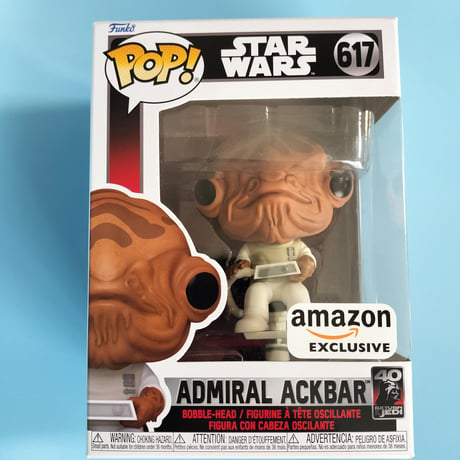 ファンコポップ  「スターウォーズ ジェダイの帰還」アドミラル・アクバー　FUNKO  POP! Star Wars  Admiral Ackbar
