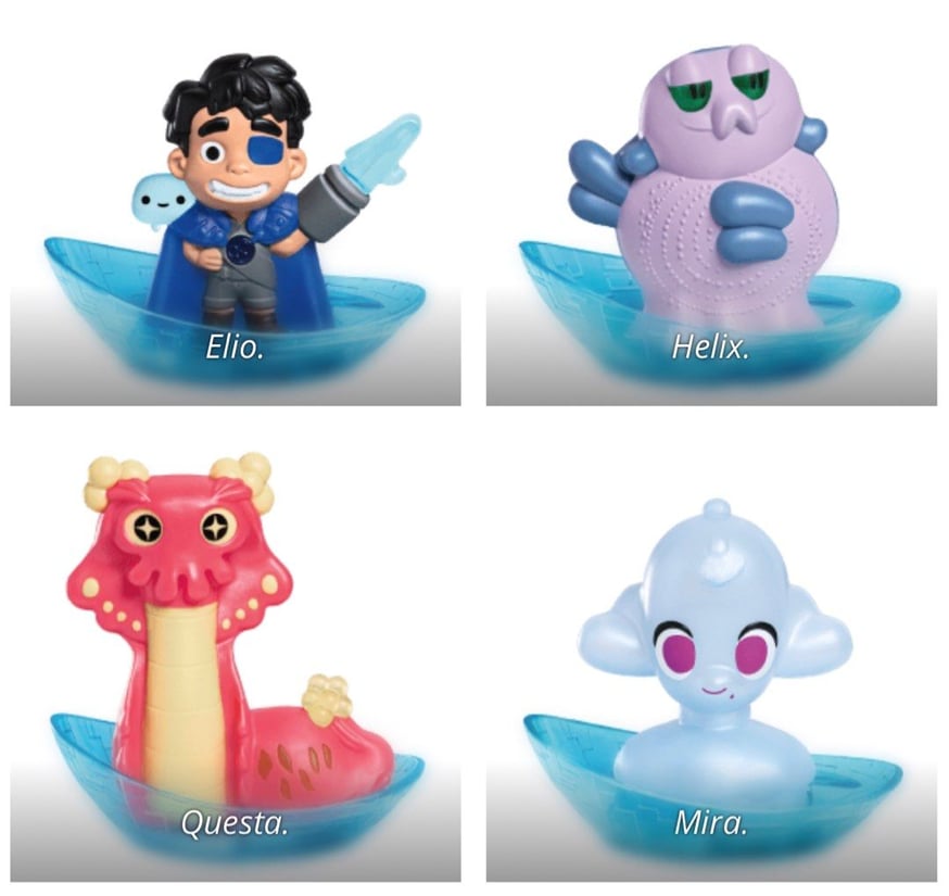 星つなぎのエリオ フィギュアセット Elio ディズニー 海外限定 マ h1T0 8月1日公開！ピクサー『星つなぎのエリオ』 アメリカ・マクドナルド