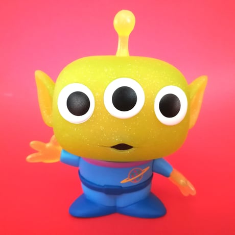 2020年デッドストック！ファンコポップ  トイストーリー　エイリアン （半透明グリッター）＆Tシャツセット  FUNKO POP!TOY STORY  Alien Box Set