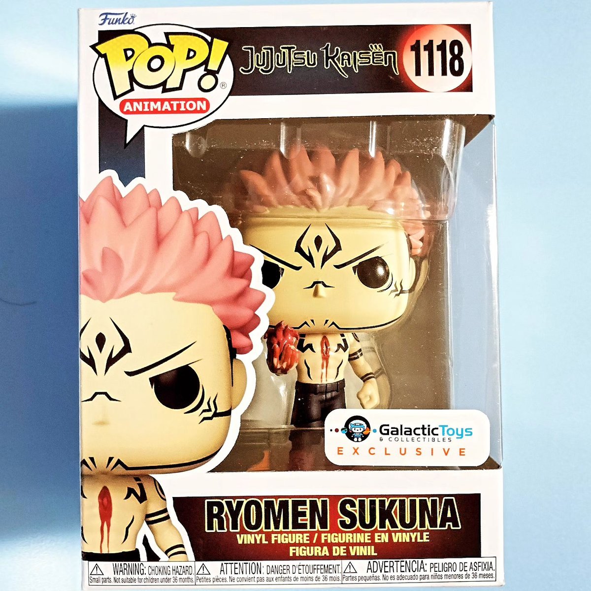 呪術廻戦 - レア限定FUNKO POP! 呪術廻戦　両面 宿儺 すくな　玉座　蓄光限定版 ファンコ ポップ 『呪術廻戦』両面宿儺 Funko Pop! Animation