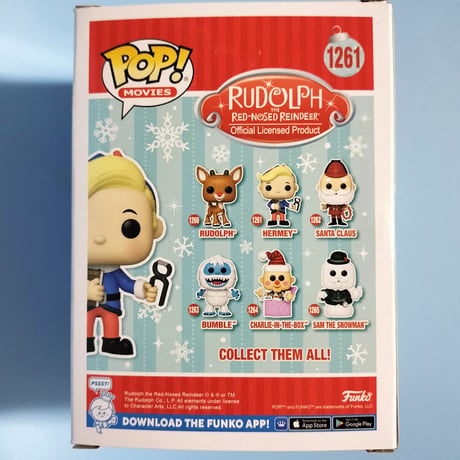 ファンコポップ『ルドルフ 赤鼻のトナカイ』　FUNKO POP The Red-Nosed Reindeer