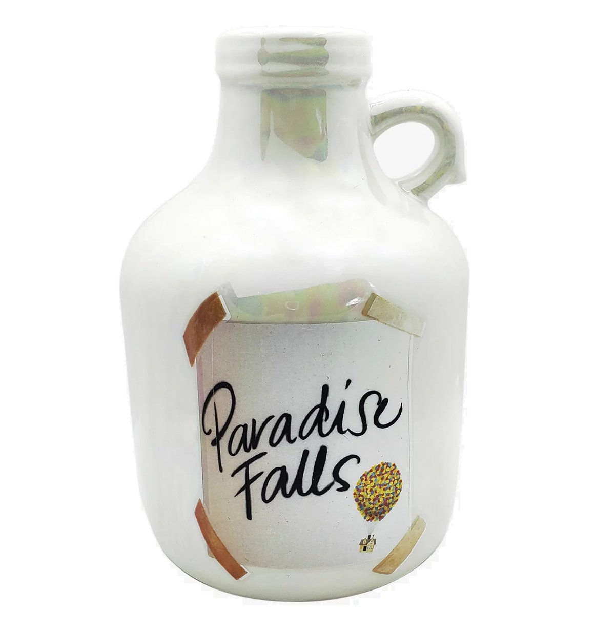 カールじいさんの空飛ぶ家』カールとエリーのセラミック製「ジャー」型