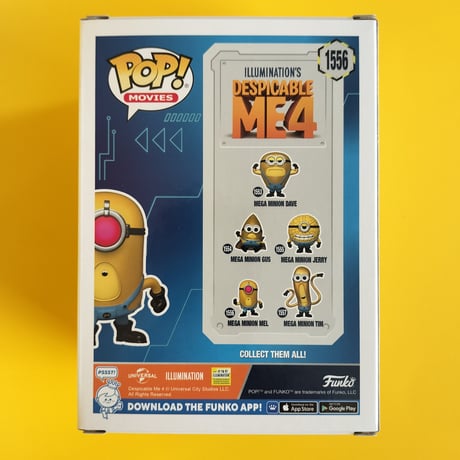 ファンコ ポップ　怪盗グルーのミニオン超変身　メガ・ミニオン メル　Funko Pop! Despicable Me 4 - Mega Minion Mel