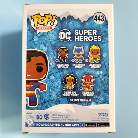 ファンコ ポップ　DCコミックス　ジンジャーブレッド スーパーマン　Funko Pop! DC COMICS　 Gingerbread　SUPERMAN