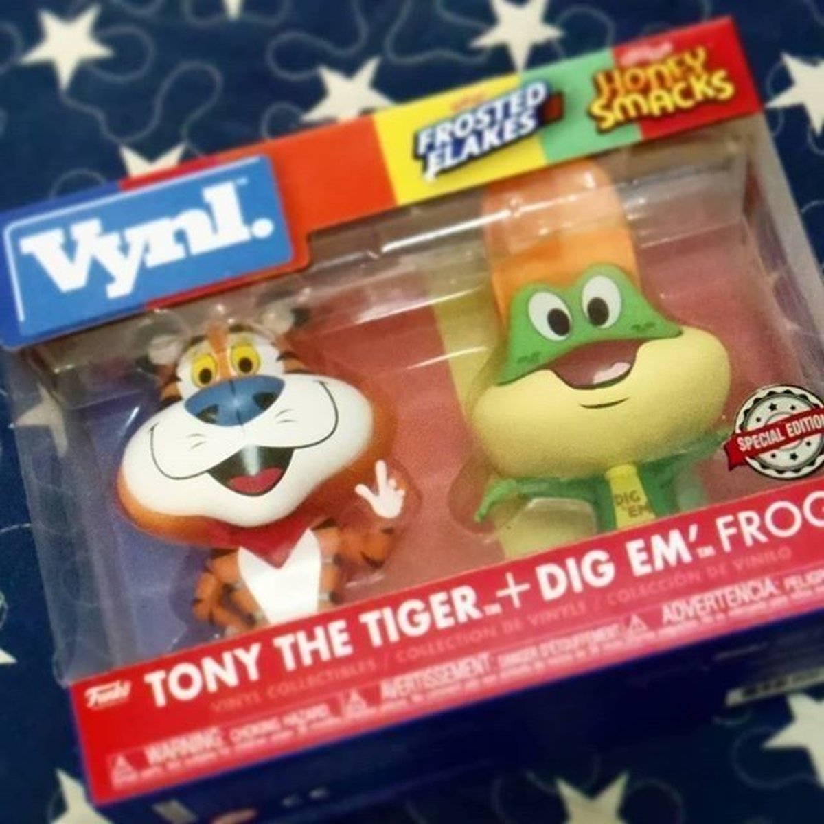 FUNKO の ソフビフィギュアシリーズ Vynl. TARGET限定ケロッグ の Tony