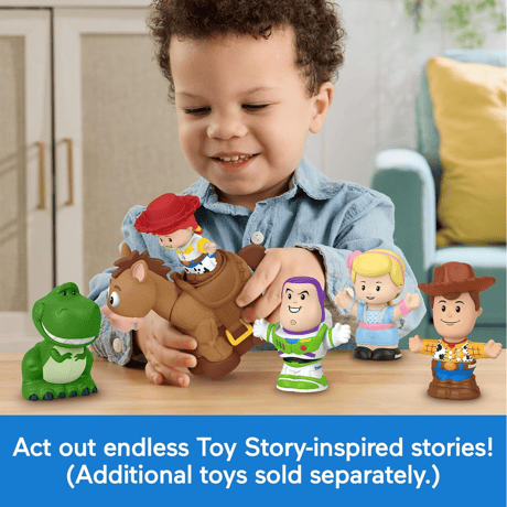 トイストーリー フィッシャープライス リトルピープル　ジェシー＆ブルズアイ  Toy Story  Fisher-Price Little People Bullseye & Jessie