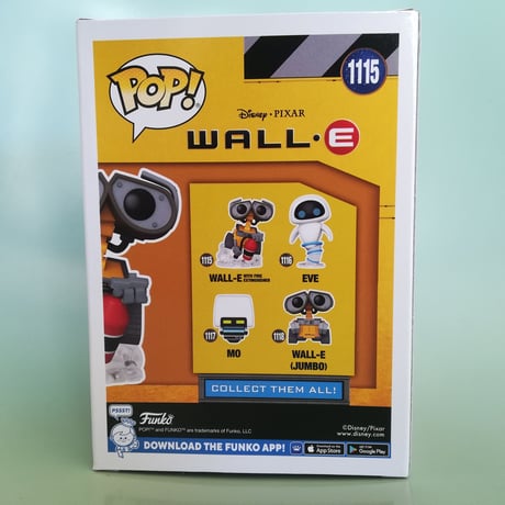 ファンコ ポップ　ピクサー『ウォーリー』シリーズ　単品販売　FUNKO POP! Disney/Pixar WALL-E　series