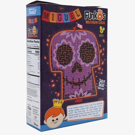 ファンコ  ピクサー『リメンバーミー』  ファンコ ポケット ポップ 入り シリアル　 FUNKO Pixar COCO FUNKO'S CEREAL WITH POCKET POP! INSIDE