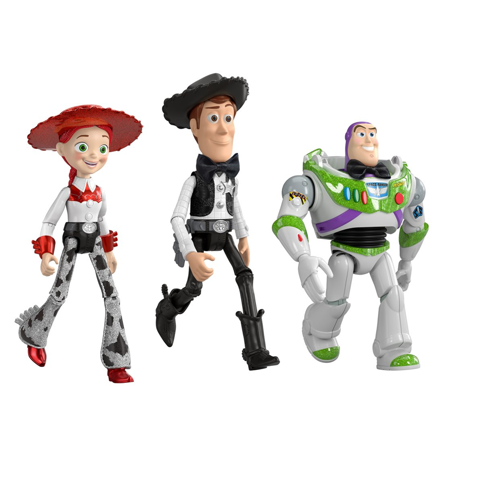 トイストーリー30周年　ハリウッド・スター　アクションフィギュア 3体セット 再入荷！》トイストーリー30周年 ハリウッド・スター 7インチ