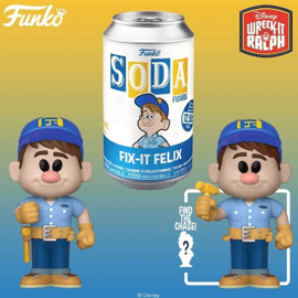 ソーダ缶 型パッケージのフィギュア ファンコ Vinyl Soda 14種