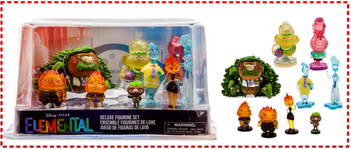 🔥💧ピクサー『マイ・エレメント』デラックス・フィギュアセット 🔥💧ピクサー『マイ・エレメント』デラックス・フィギュアセット