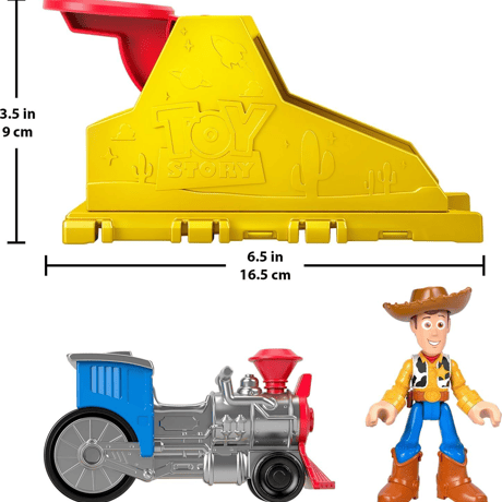 トイストーリー  Fisher-Price Imaginext ウッディ ランチャー    Woody Launcher