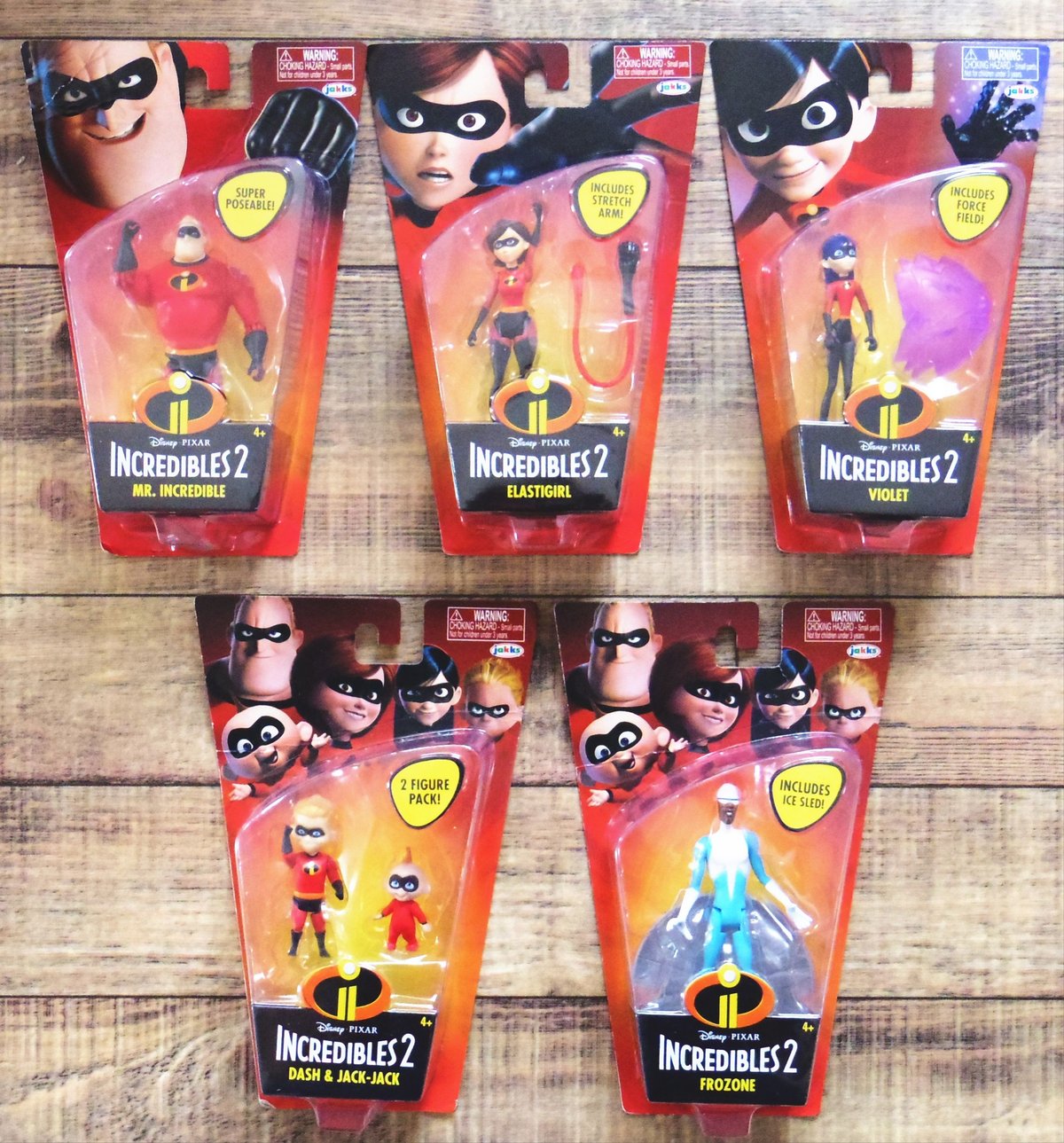 インクレディブル・ファミリー』 4インチフィギュアシリーズが入荷しま