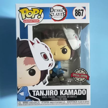 ファンコ ポップ  　『鬼滅の刃』竈門炭治郎 （お面）　FUNKO POP!  Demon Slayer　Tanjiro with Mask