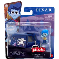 2019年　ピクサー『2分の1の魔法』 マテル　ミニズ    イアン・ライトフット＆グウィネヴィア　Pixar Onward Minis Ian Lightfoot & Guinevere