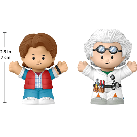 フィッシャープライス リトルピープル　 「バック・トゥ・ザ・フューチャー」   　Back To the Futures　Little People®