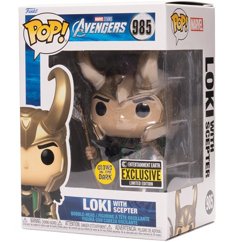 funko POP 747 ロキ （ファンコショップ限定・蓄光版） funko