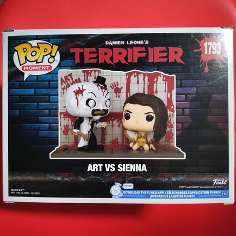 ファンコポップ:モーメント『テリファー 終わらない惨劇』 アート vs. シエナ　Funko Pop! Moments: Terrifier 2 - Art vs Sienna
