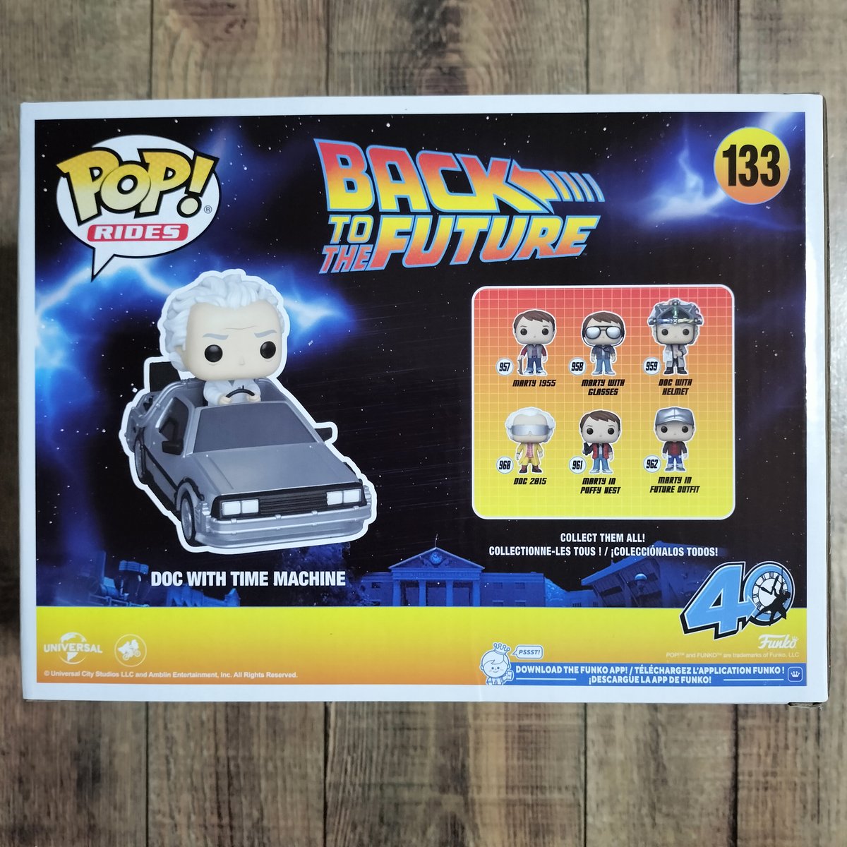 新品　Funko POP! ファンコ バック・トゥ・ザ・フューチャー 4体セット FUNKO】バックトゥーザフューチャー ファンコ 4個まとめ売り