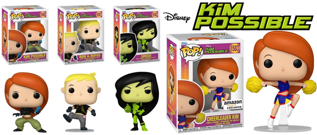 大人気 Disney アニメ『キム・ポッシブル』ファンコポップ入荷 