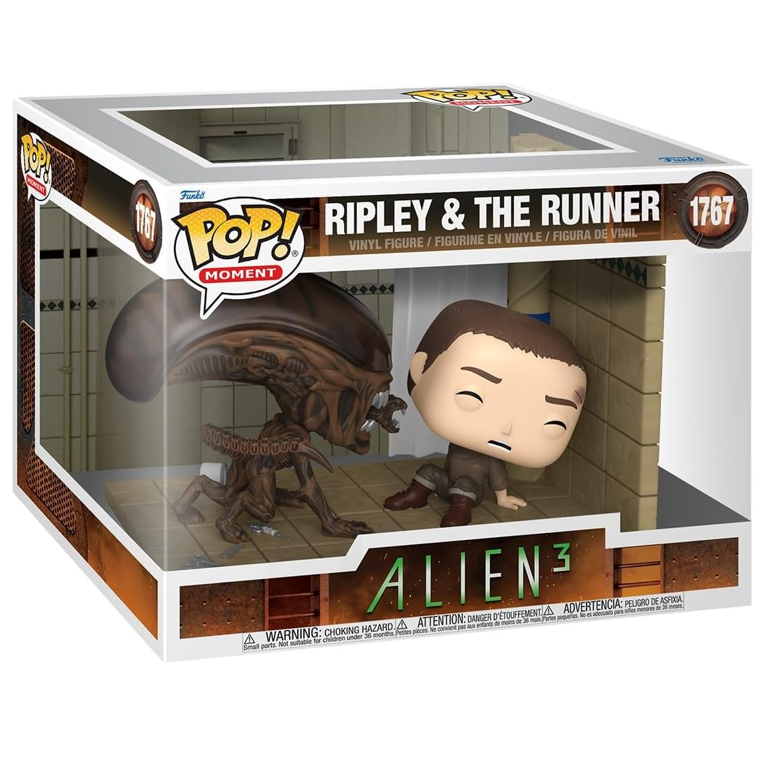 ALIEN◎エイリアンFUNKOフィギュア5種セット◎REACTIONリプリー ファンコポップ ムービーモーメント 映画『エイリアン3』 リプリー＆ザ