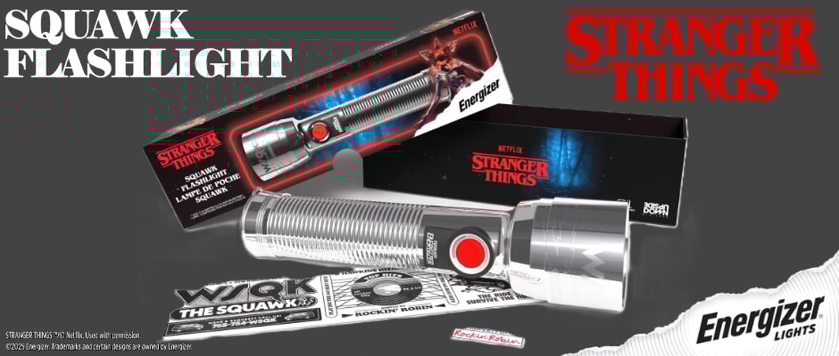 新商品！『ストレンジャーシングス 5』 エナジャイザー社製 LED