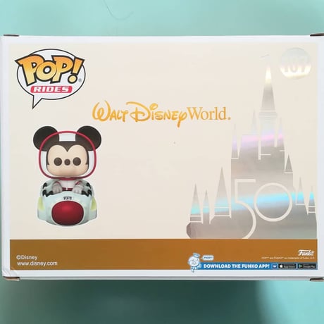 2021年　DXファンコ ポップ  WDW50周年「ミッキーマウス  at スペースマウンテン」　Funko Pop!  Mickey at The Space Mountain