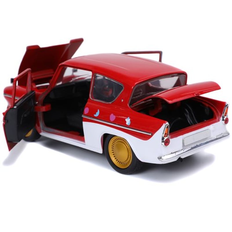 Jada Toys ラッキー・チャーム & 1959 フォード アングリア 1/24