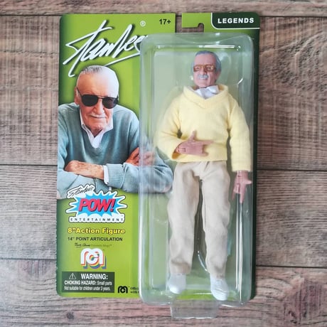 2020年　スタン・リー　メゴ 8インチ　アクションフィギュア（ウェブ・ハンド）　Stan Lee Mego 8-Inch Action Figure(Web Hands)