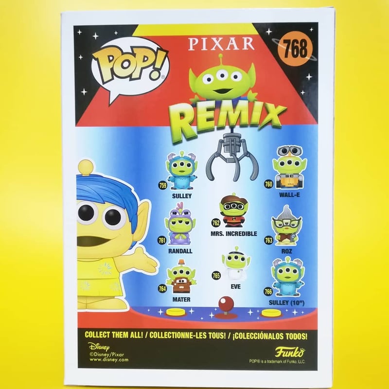 ファンコ ポップ トイストーリー エイリアン リミックス ヨロコビ