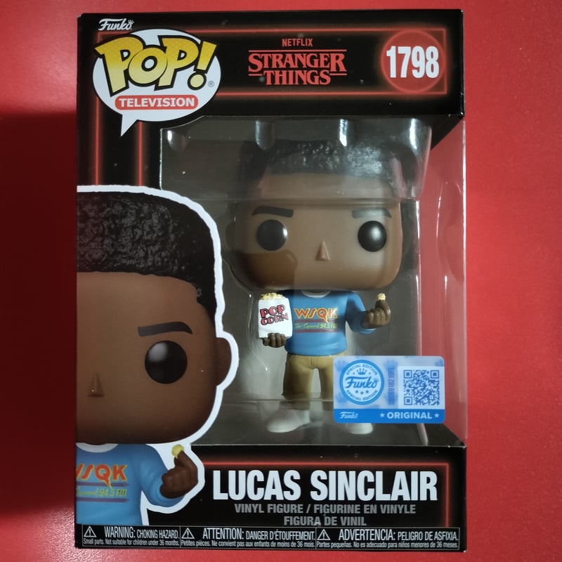 ファンコポップ ストレンジャーシングス 5 ルーカス w/ポップコーン