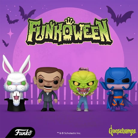 ファンコポップ　グースバンプス　4体セット　Funko POP! Goosebumps　set of 4