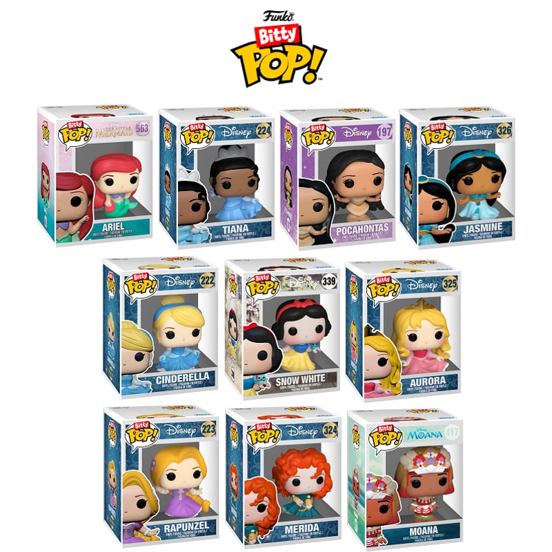 ファンコ Bitty ポップ 『ディズニープリンセス』単品販売 Funko Bitty