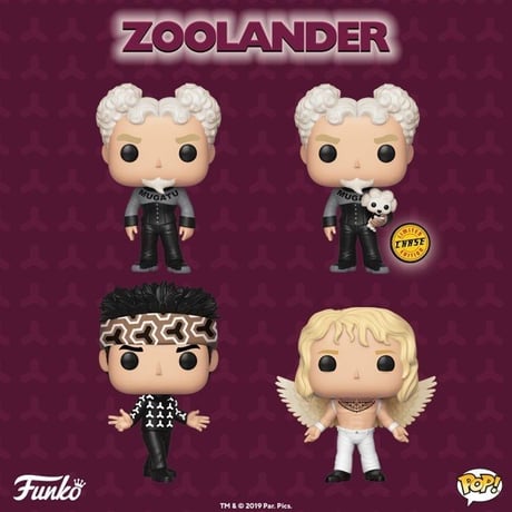 2019年デッドストック！ファンコ  ポップ   映画『ズーランダー』　4体セット　Funko POP!　ZOOLANDER set of 4